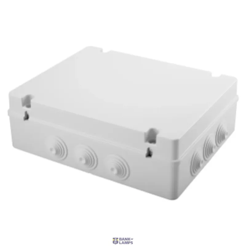 GEWISS Junction Box With Plain Screwed Lid, Ip55, Internal GW44010
