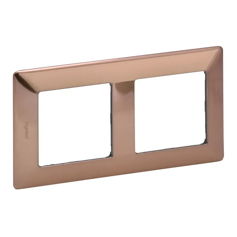 Legrand Plate Valena Life IP20, IK04, 86 mm, 10 mm, 157 mm, 2-Gang 754162