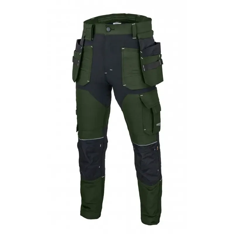 REWELLY Bikses STRETCH PLUS, zaļas, REWELLY (52 izmērs) 80-STREPLZ-52
