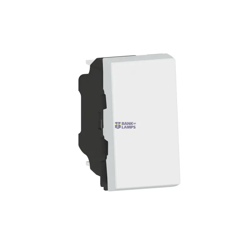 Legrand Switch 6 A, 1 W, 1 M, White, 1P 278030L