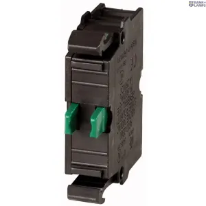 EATON 216376 — M22-K10 Contact element, Screw terminals, Front fixing, 1 N/O, 24 V 3 A, 220 V 230 V 240 V 6 A