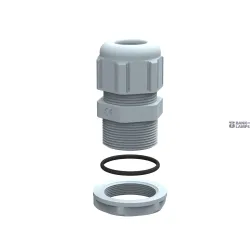Legrand 098022 — Cable Gland RAL 7001, PG11, IP68, 5–10mm