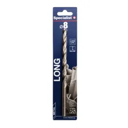 SPECIALIST+ metāla urbis LONG DIN340, 8 x 105 mm SPECIALIST+ metāla urbis LONG DIN340, 8 x 105 mm