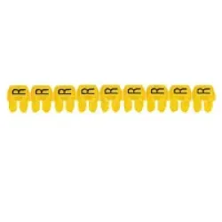 Legrand 038316 — Cable Marker CAB 3 1.5 mm², Letter Q, Yellow, 1.4 mm, Plastic