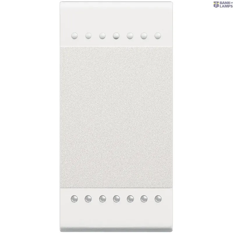 BTicino Two-Way Switch LivingLight 16A, 1P, 1 Module, 250 V AC N4003N