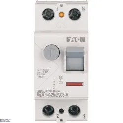 EATON 194684 — Residual current circuit breaker (RCCB), 25A, 2p, 30mA, type A EATON 194684 — Residual current circuit breaker (RCCB), 25A, 2p, 30mA, type A