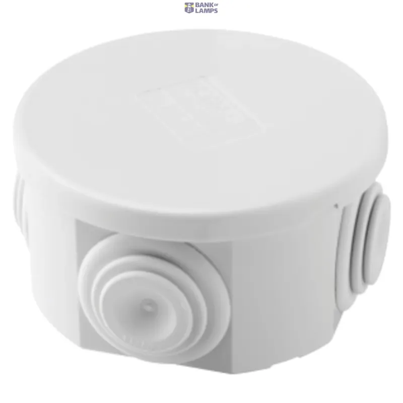 GEWISS Junction Box With Plain Press-on Lid, IP44, Internal GW44001