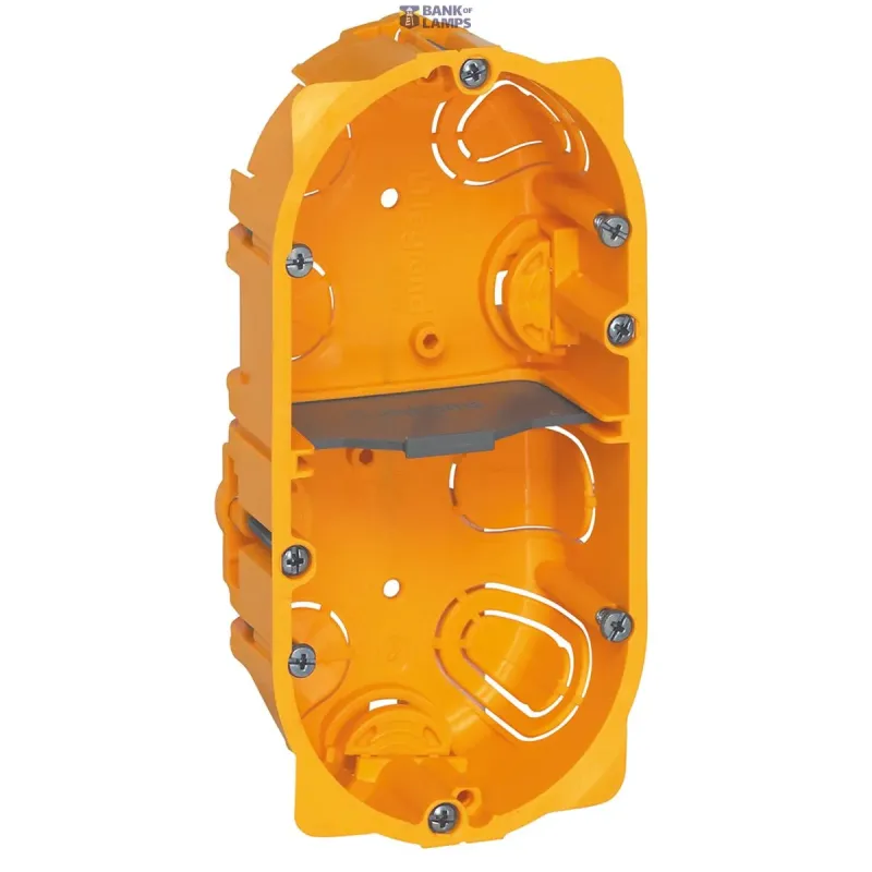 Legrand Flush-Mounting Box Batibox 2 gang, 40 mm, IP20, 16 - 25 mm 080042