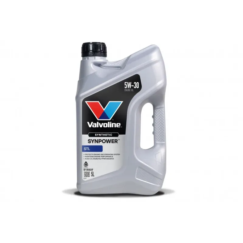 Valvoline Motoreļļa SYNPOWER STL 5W30 5L, Valvoline 914537