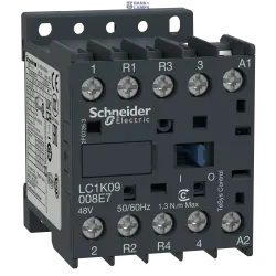 Schneider Electric LC1K09008B7 — Contactor TeSys K, 4P, 20 A, 440 V, 2NO, IP2X, 10 A Schneider Electric LC1K09008B7 — Contactor TeSys K, 4P, 20 A, 440 V, 2NO, IP2X, 10 A