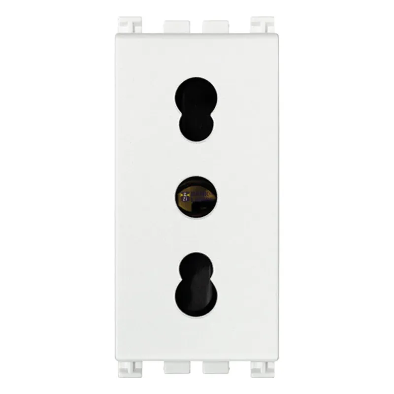 Vimar 2P+E 16A P17/11 outlet white 19203-B