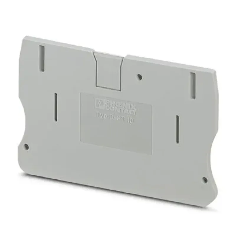 Phoenix Contact End Cover D-PT 10, Width 2.2mm, Height 67.7mm, Depth 3212057