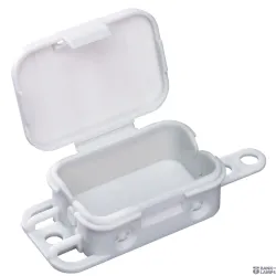 Spelsberg 33490401 — Light Fixture Junction Box Q 4-L, Max. Conductor 2,5 mm², 230 V AC, IP20, IK07, 56 × 40 × 23 mm, Grey, With Cable Retention Spelsberg 33490401 — Light Fixture Junction Box Q 4-L, Max. Conductor 2,5 mm², 230 V AC, IP20, IK07, 56 × 40 × 23 mm, Grey, With Cable Retention