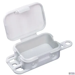 Spelsberg 33490401 — Light Fixture Junction Box Q 4-L, Max. Conductor 2,5 mm², 230 V AC, IP20, IK07, 56 × 40 × 23 mm, Grey, With Cable Retention Spelsberg 33490401 — Light Fixture Junction Box Q 4-L, Max. Conductor 2,5 mm², 230 V AC, IP20, IK07, 56 × 40 × 23 mm, Grey, With Cable Retention
