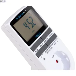 THORGEON 18002 — Digital Timer Socket 24/7h 16A 3680W