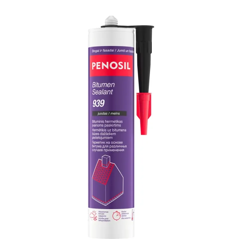 PENOSIL Bituminis hermetikas Bitumen Sealant 939, juoda, 300 ml 52-H4507