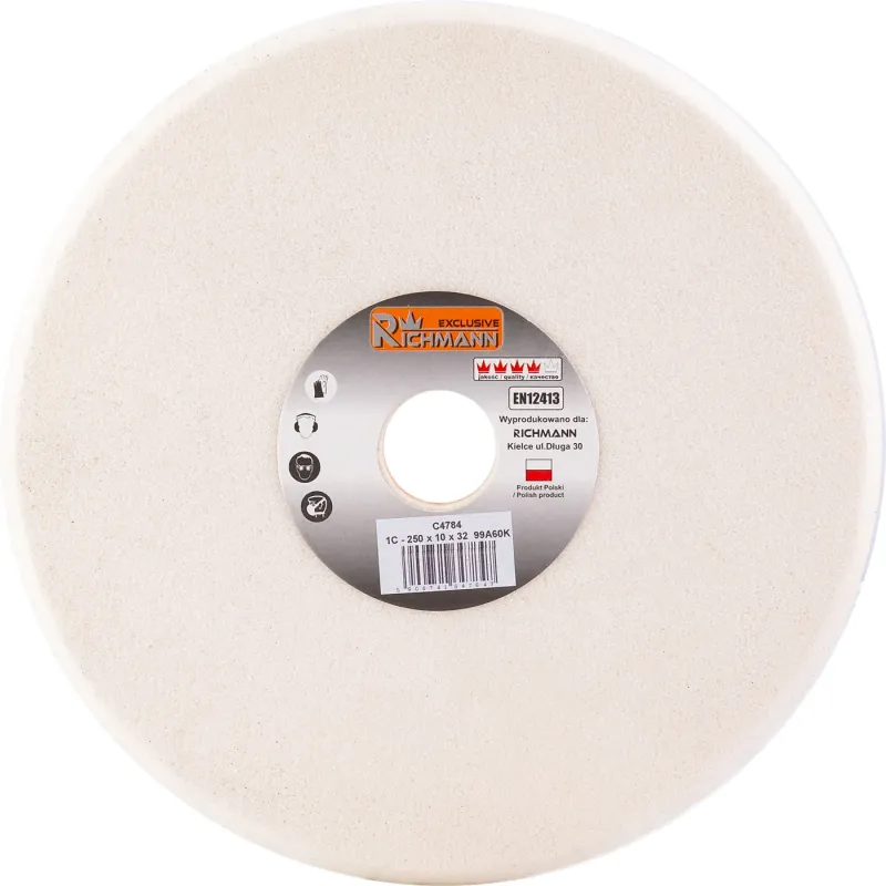 RICHMANN Keramikas slīpēšanas ritenis asināšanai 250x10x32 BALTS 42-C4784