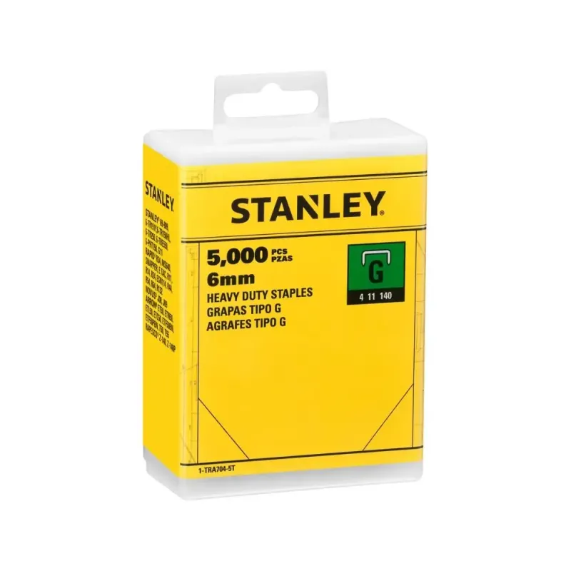 Stanley 140 tips skavas Stanley 5000 gab. 6 mm 62-TRA7045T