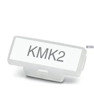 Phoenix Contact 1005266 — Cable Marker Carrier KMK, 29×8mm, ≥6mm Cable Diameter, Assembly With Cable Ties