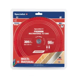 Griešanas disks 305x96Tx30mm, Multimaterial PREMIUM, SPECIALIST+ Griešanas disks 305x96Tx30mm, Multimaterial PREMIUM, SPECIALIST+