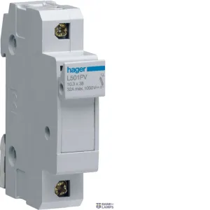Hager L501PV — Fuse Carrier 1P, 1000 V DC L38, 1M