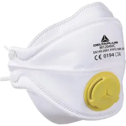 Vienreizlietojams respirators M1204VD, salokāms + vār FFP2, Delta Plus