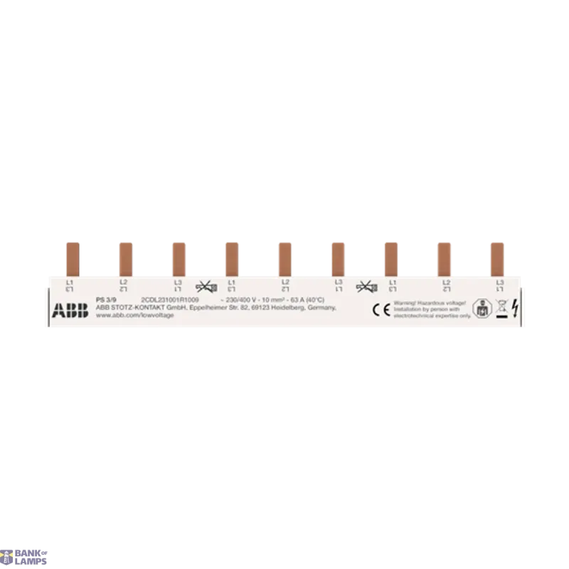 ABB PS3/12 Busbar 2CDL231001R1012