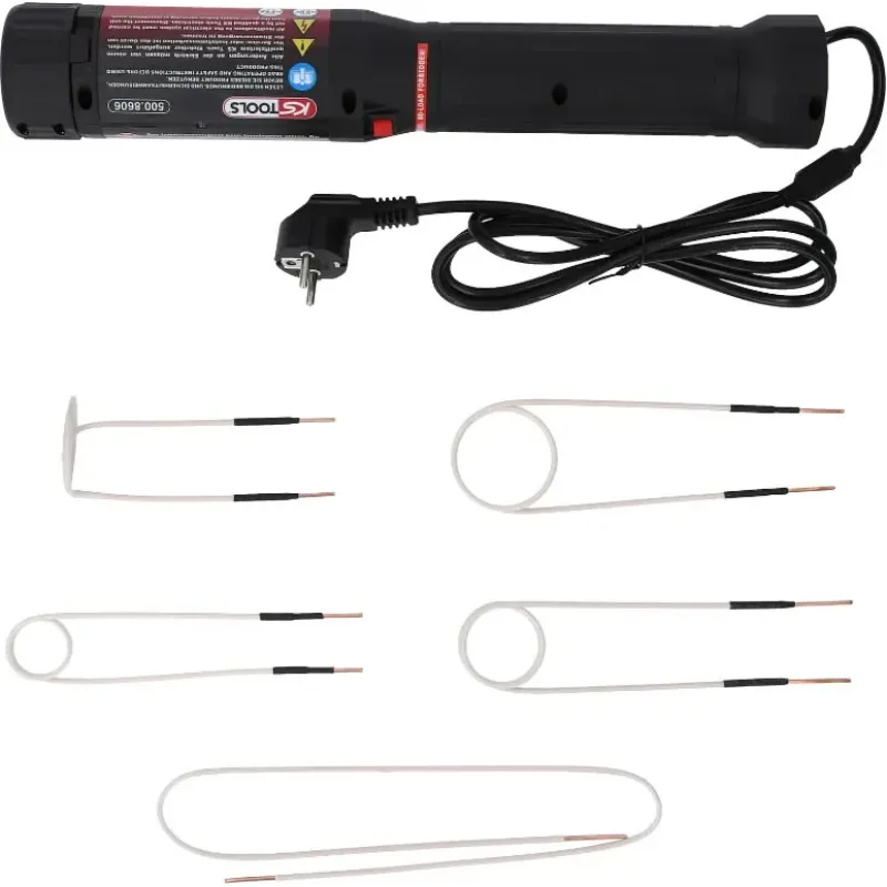 KS Tools Induction heat gun set, 6 pcs, KS Tools 500-8605