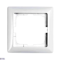 Cover Frame 1V Basic 55 White Cover Frame 1V Basic 55 White