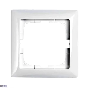 Cover Frame 1V Basic 55 White Cover Frame 1V Basic 55 White