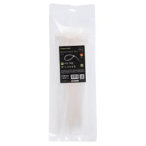 THORGEON 15009 — Ties 4.6x300 White (100 pcs)