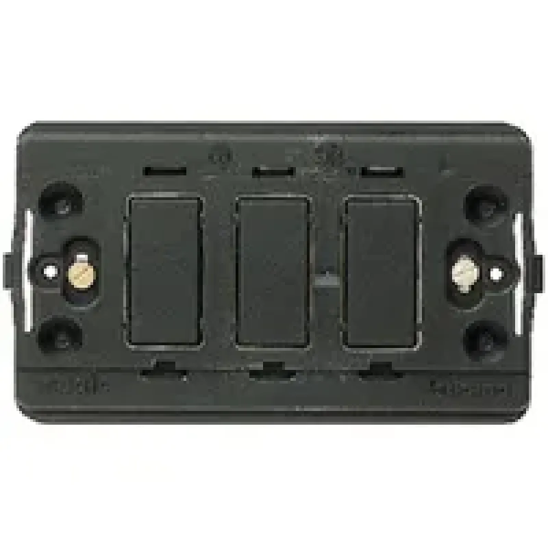 BTicino Module Mounting Support 3 Modules, Duroplast 503R