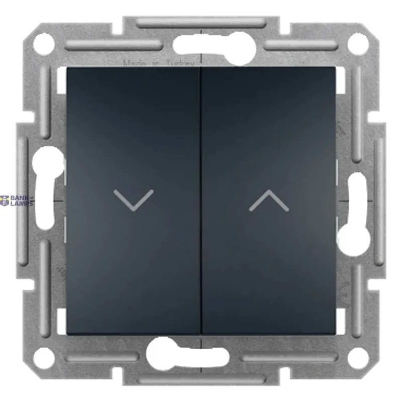 Schneider Electric Push-Button Asfora, Anthracite EPH1300371