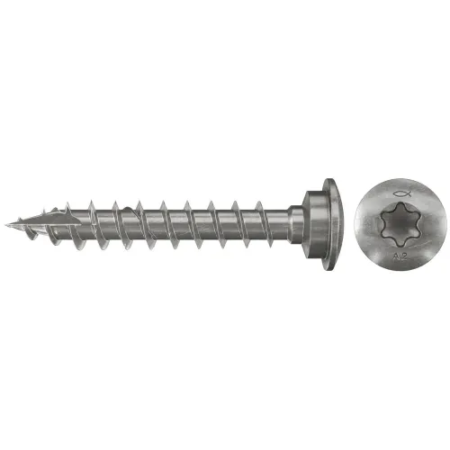 Fischer Centrēšanas koka skrūves 7,0 x 40 A2 50 gab. 61-660702