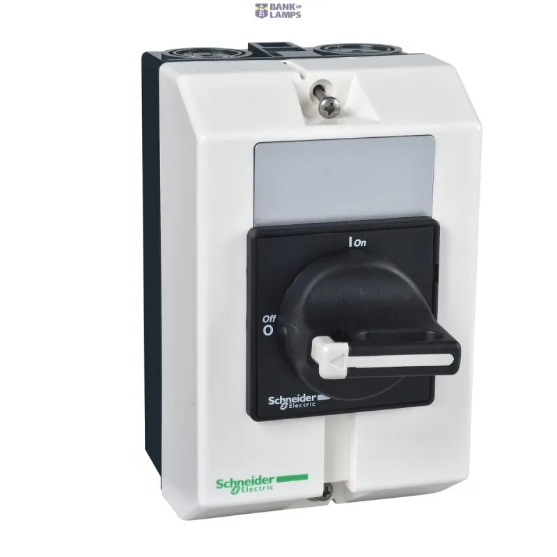 Schneider Electric Enclosed Switch Disconnector TeSys VARIO, 16A, 3P, IP65 VBF01GE