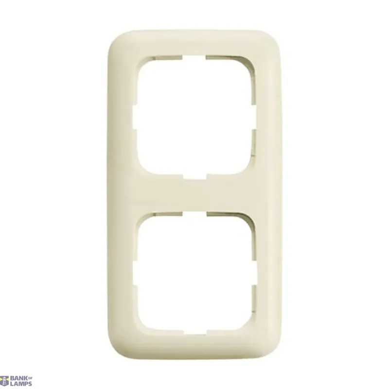 Busch-Jaeger 2512-212-507 Cover Frame 2gang(s) white - Busch-Duro 2000 2CKA001725A1465