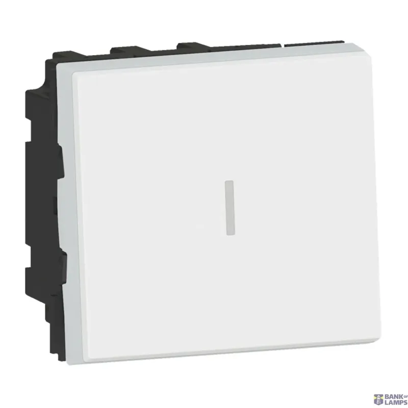 Legrand Intermediate Switch Mosaic 250 V, 2M, White, 10AX, 10 A 077021L
