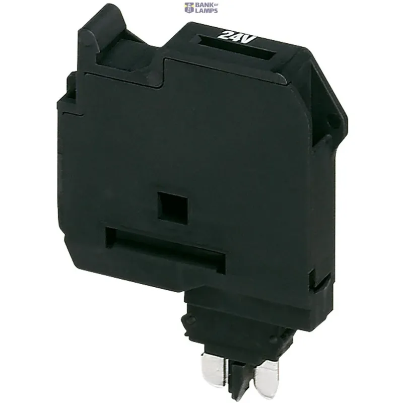 Schneider Electric Component Carrier TR FUSE, 5×20 mm, Black, 28 mm NSYTRASF520