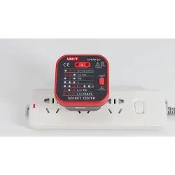 Testeris: strāvas kontaktligzdas testeris; 3 LED; 50÷60Hz; 230VAC; kontaktdakša: ES Testeris: strāvas kontaktligzdas testeris; 3 LED; 50÷60Hz; 230VAC; kontaktdakša: ES