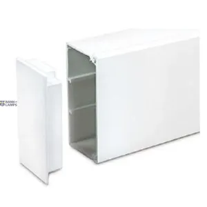 Legrand 010702 — Trunking End Cap DLP White, IP40, IK07, Plastic, 105 mm