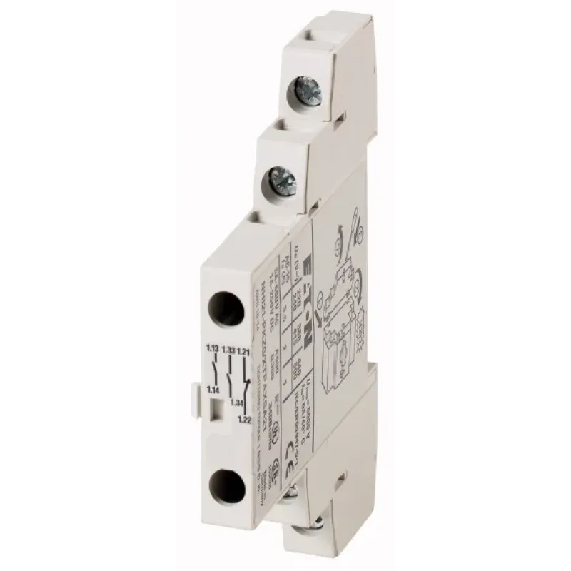 EATON NHI21-PKZ0 Standard auxiliary contact, 2N/O+1N/C, screw 072894