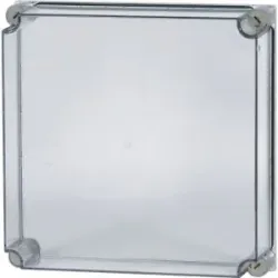 EATON 076528 — D200-CI44 Cap, transparent smoky gray, HxWxD=375x375x100mm