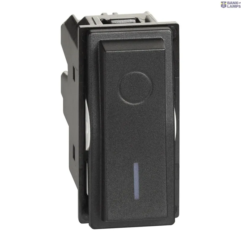 BTicino Double-Pole Switch Living Now 16A, 250V, 2P, 1-Way, 16 AX KG4002