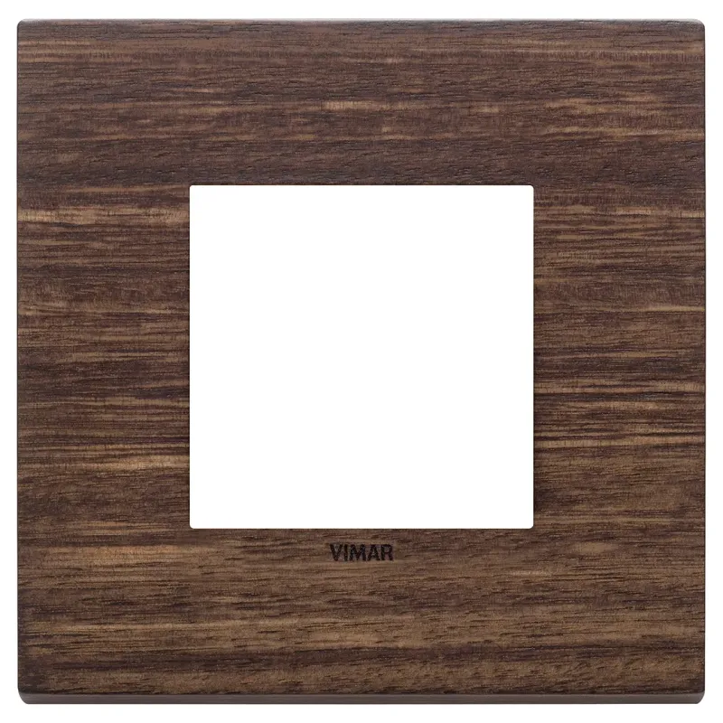 Vimar Plate 2M wood Eucalyptus 22642-33