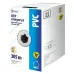 EMOS Kabelis UTP CAT6 4x2x0.55mm, viendzīslu, Varš, PVC Eca KO-UTP6-E