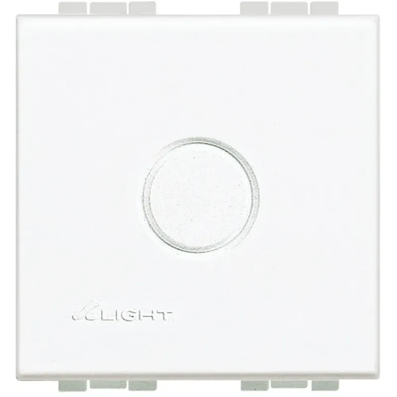 BTicino Blank Cover Plate 2 Modules, IP20, White, IK04 N4951