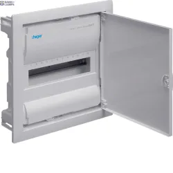 Hager VU12NE — Enclosure Volta Flush, 1x12MOD, IP30