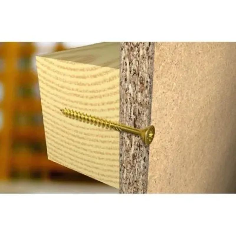 Fischer Screwnail TX 20 4 x 50, yellow, 200 pcs. 61-653512