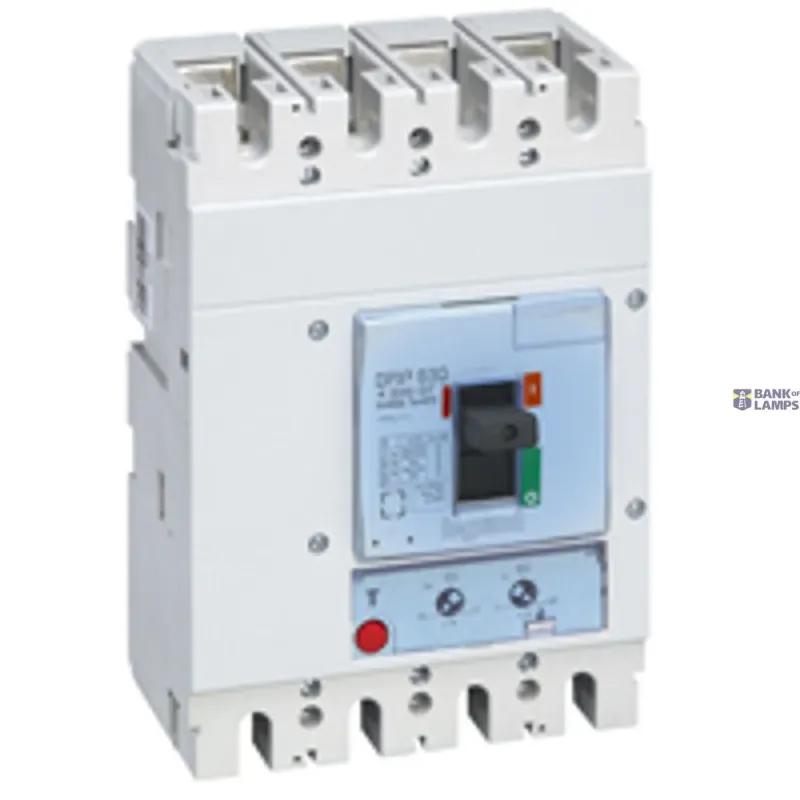 Legrand Moulded Case Circuit Breaker DPX3 630 4P, 400 A, 36 kA, 400 422007