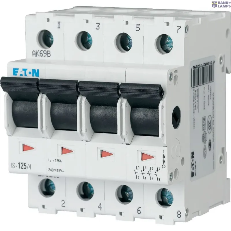 EATON Main switch IS-32/4 4P 32A 240/415V AC 276269